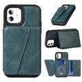 IPHONE 12 MINI WALLET CASE WITH WRIST STRAP, PU LEATHER KICKSTAND HOLDER CASE WITH CARD SLOTS MAGNETIC COVER CASE